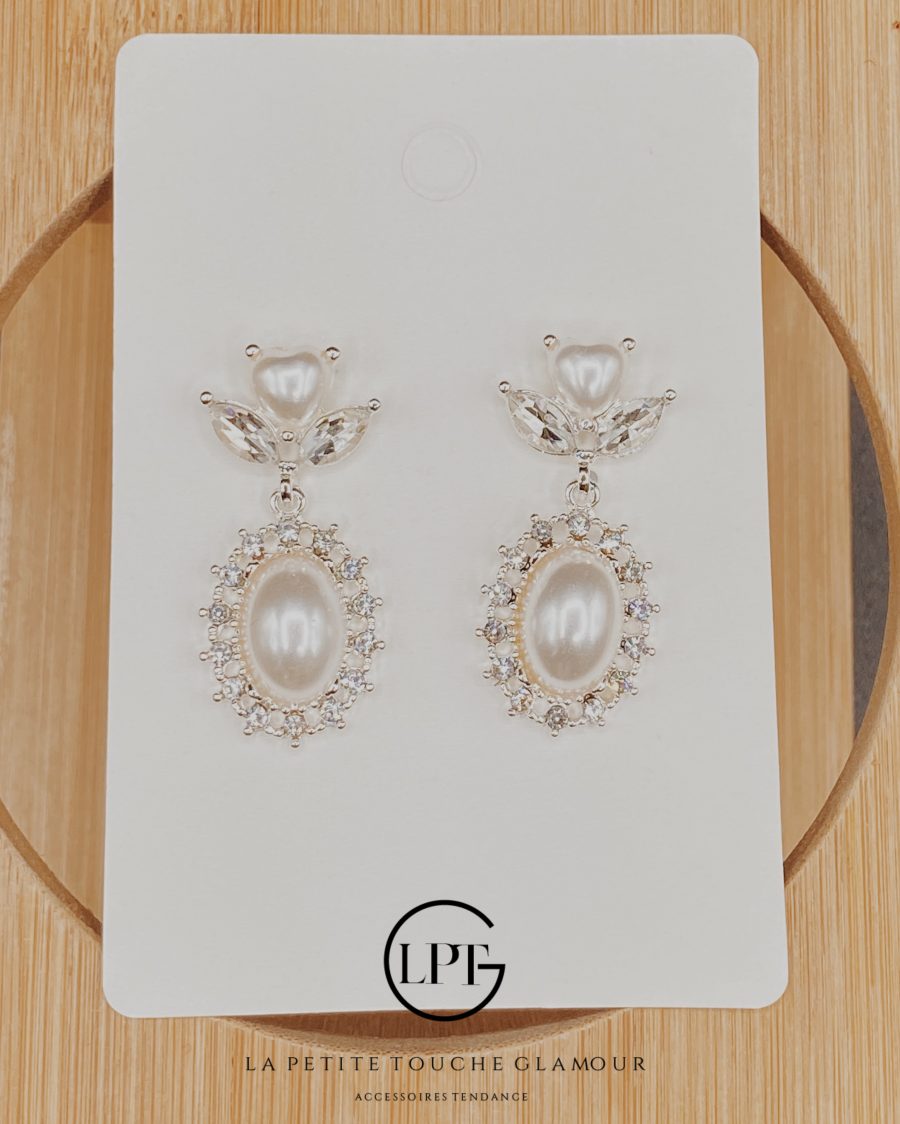 Boucles d'oreilles clips vintage CLAIRE DEVE Paris