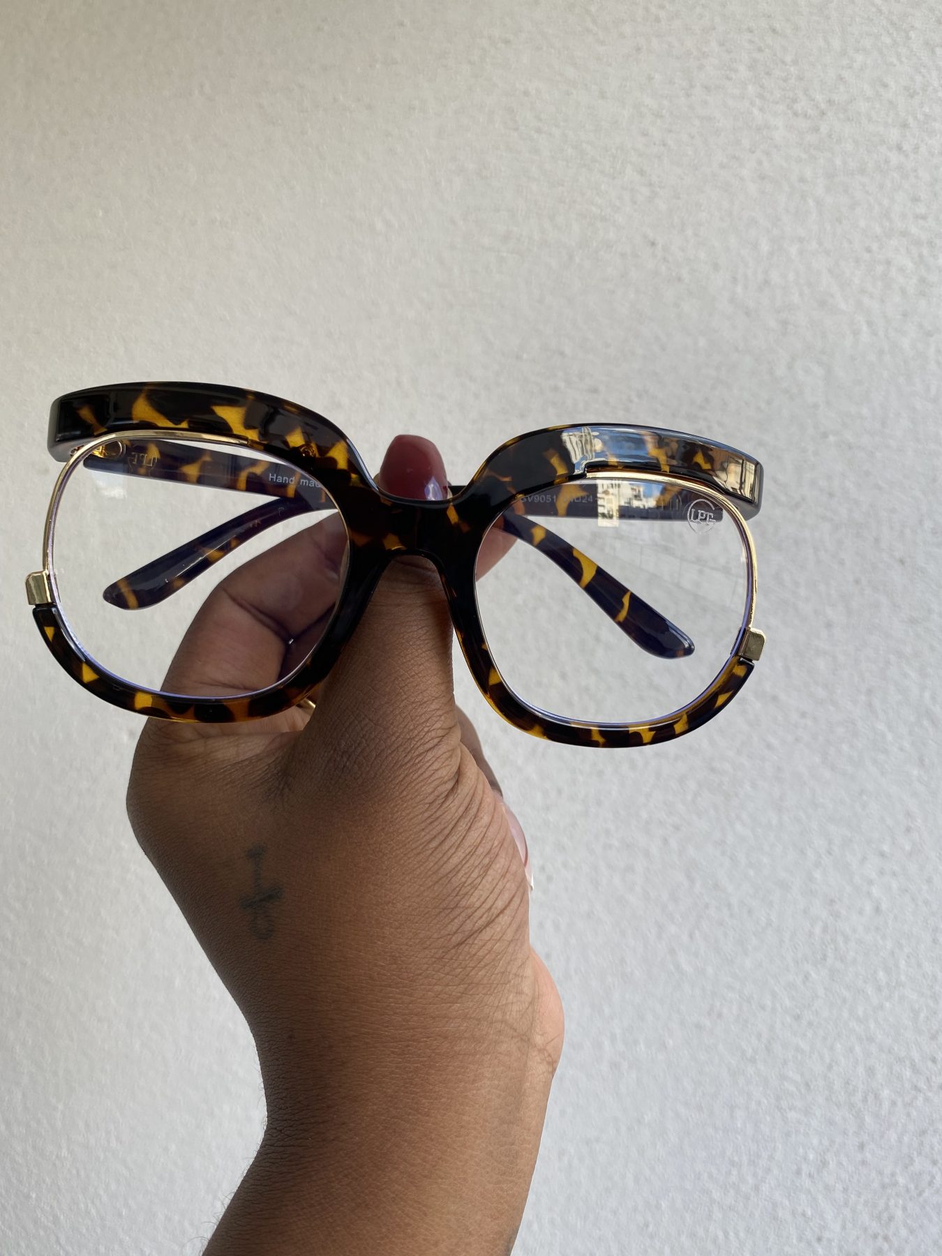Lunettes De Vue Kaleos Shirley 3 - Monture Oversized Carrée En Acétate Marron 56mm - Homme Fabriqué En Italie