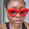 INka lunettes de soleil cats eyes baudruche
