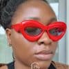 INka lunettes de soleil cats eyes baudruche
