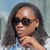 onah lunettes de soleil ovales type celine à petit prix couleur noir et leopard