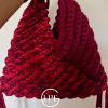 sac tricoté a la main laine recyclée ekedi la petite touche glamour