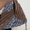 sac tricoté a la main laine recyclée ekedi la petite touche glamour
